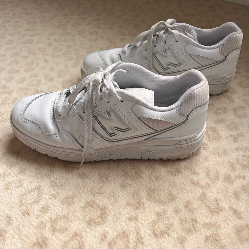 New Balance white 550 sneakers - Picture 10 of 12